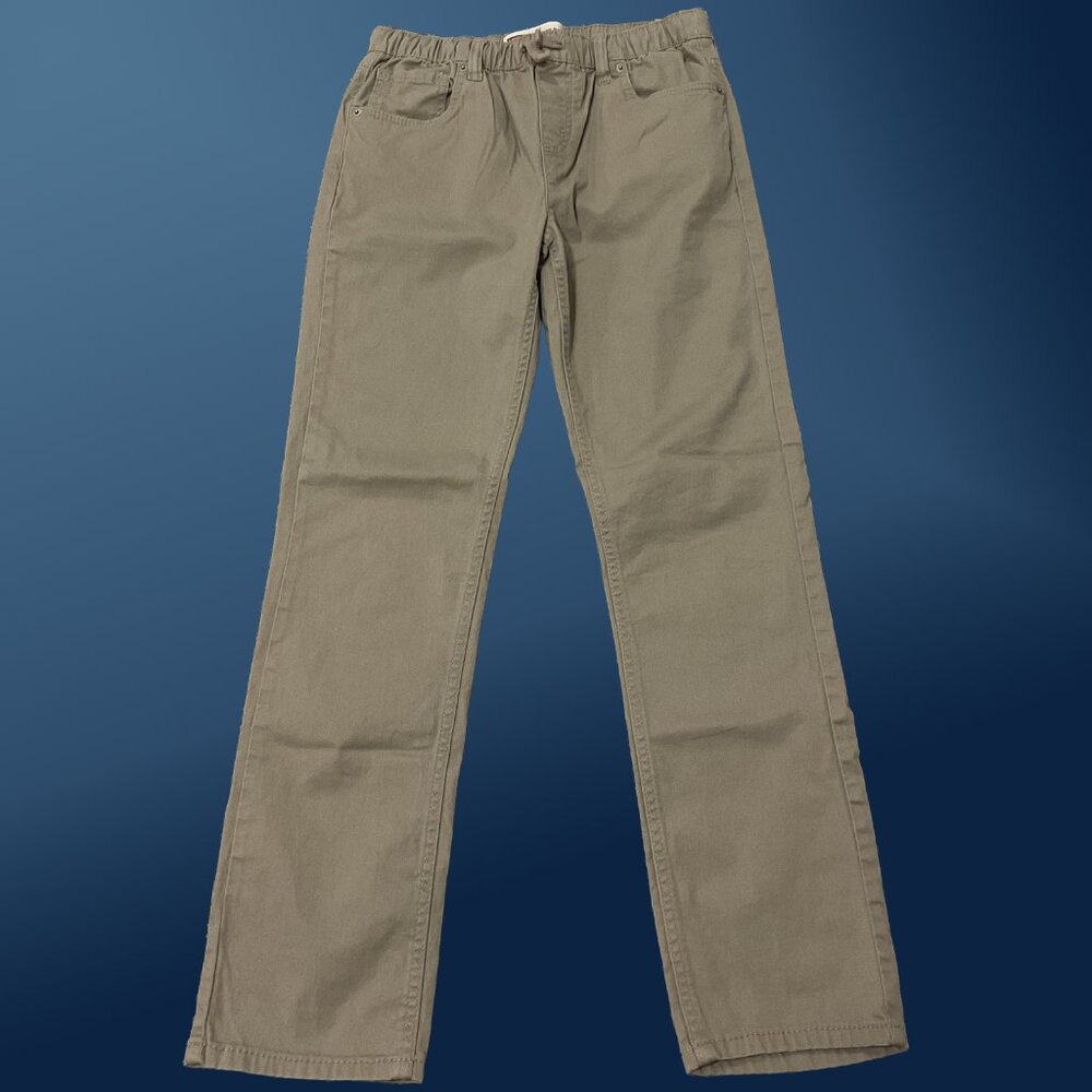Levi's Men Pull On Khaki Pants 16 Regular 28 Waist 30 Length